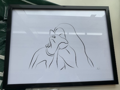 Pierwszy kiedykolwiek stworzony przez nas rysunek Line Art